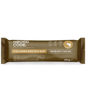 Organic Collagen Protein Bar Hazelnut Cacao Noordcode