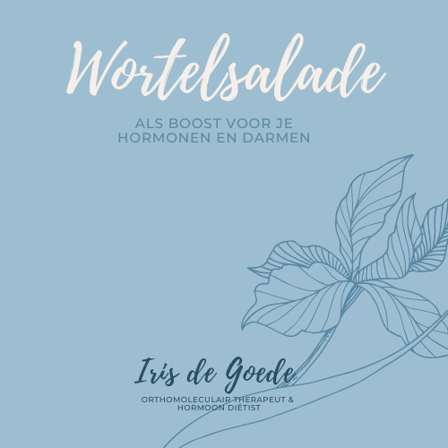 E-book Speciale Hormoonproof Wortelsalade (voor acne/PMS/oestrogeen dominantie)